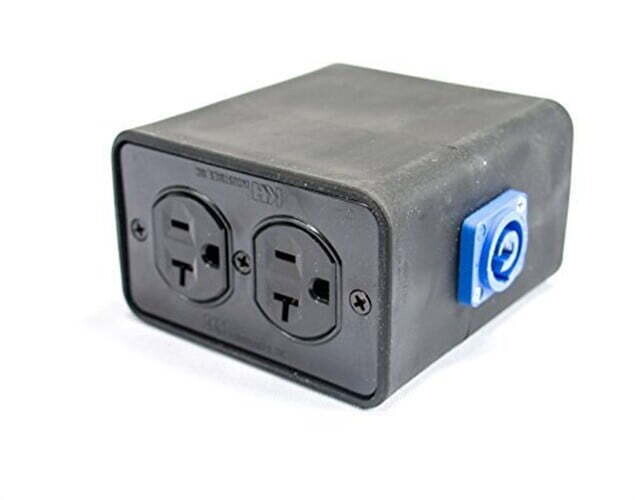 [QB-RPC2D] Leviton Powercon Quad Box