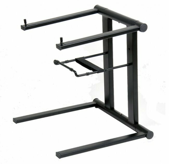 [ProX T-LPS600-BLK] ProX T-LPS600B Foldable Portable Laptop Stand with Adjustable Shelf (Black) #PRTLPS600B MFR #T-LPS600B