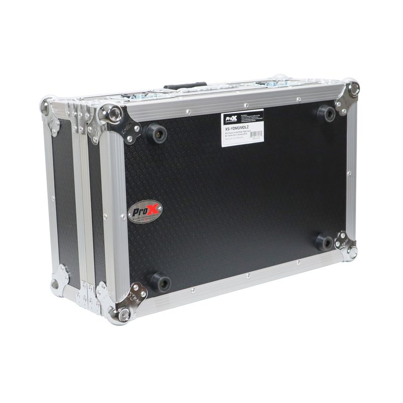 [Pro X XS-Y DM3 MDLZ] PROX ATA-Style Flight Case for Yamaha DM3 Mackie DLZ or Similarly Sized Equipment (Silver/Black) #PRXSYDM3MDLZ #XS-YDM3 MDLZ