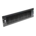 ProX T-P3BR Rack Panel Brush Cable Management Slot Strip (3 RU) #PRTP3BR #T-P3BR