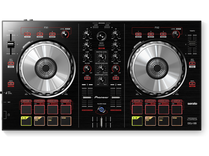 [Pioneer DJ DDJ-SB3 4-deck Serato DJ Controller (D1-3-4, D2-SW1)] Pioneer DJ DDJ-SB3 Portable 2-Channel Serato DJ Lite Controller (Black)
#PIDDJSB3 MFR #DDJ-SB3