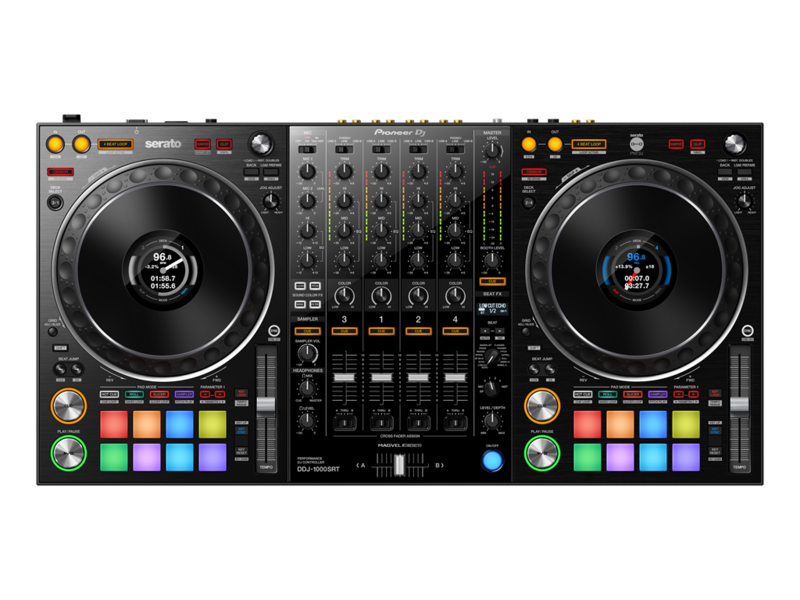 [Pioneer DDJ-1000SRT] Pioneer DJ DDJ-1000SRT 4-Channel Serato DJ Controller with Integrated Mixer
#PIDDJ1000SR MFR #DDJ-1000SRT