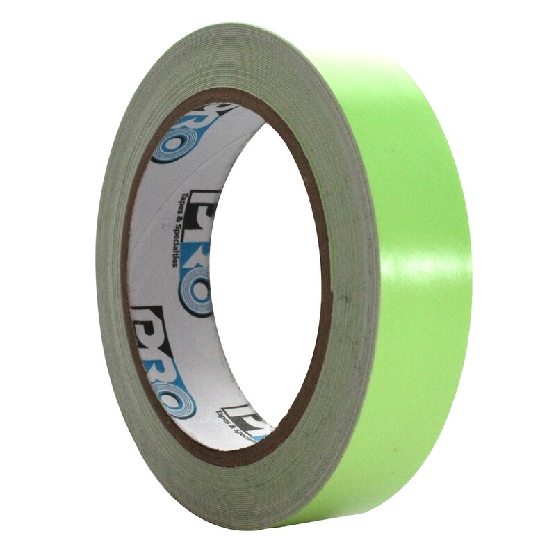 [PRO-GLOW 1 .(D1-3-2, D2-SW1)] ProTapes Pro Gaffer Tape GLOW 1" 10 Yards