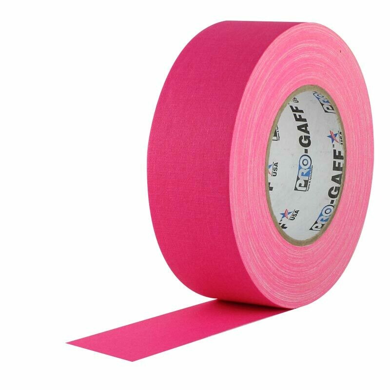 [PRO-GAF 2 PINK .(D1-3-1, D2-SW1)] ProTapes Pro Gaffer Tape (2" x 50 yd, Fluorescent Pink)
#PRGT50FP MFR #001UPCG250MFLPIN