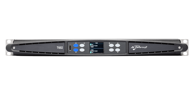 [POWERSOFT T602] Powersoft T602 2-Channel High-Performance Amplifier Platform with DSP and Dante
