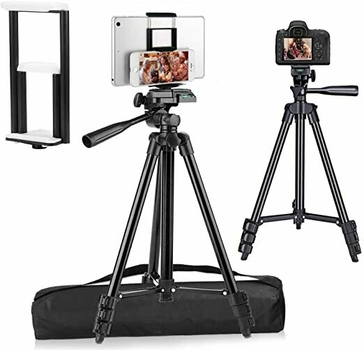 [PEYOU Compatible for iPad iPhone Tripod (D2, D1,U2-3-3)] PEYOU Compatible for iPad iPhone Tripod