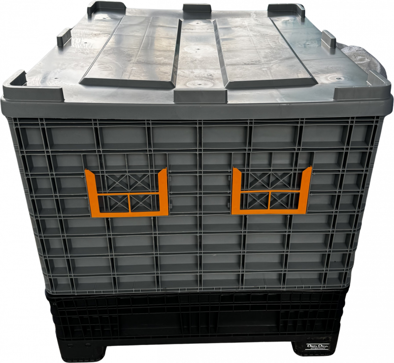 [O2 FPB-L 1200X1000X1000] Foldable Pallet Box with Lid