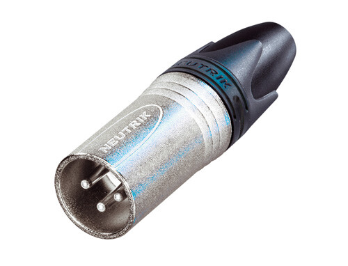 [Neutrik NC3MXX] Neutrik NC3MXX Male 3-Pin XLR Connector #NENC3MXX MFR #NC3MXX