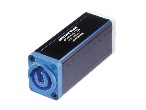 [Neutrik NAC3MM-1 .] Neutrik powerCON NAC3MPA-1 to powerCON NAC3MPB-1 Coupler for Linking Cables
#NENAC3MM1 MFR #NAC3MM-1