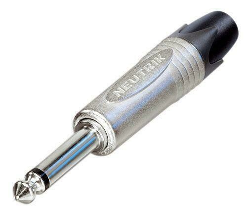 Neutrik NP2X 2-Pole 1/4" Male Phone Plug #NENP2X MFR #NP2X