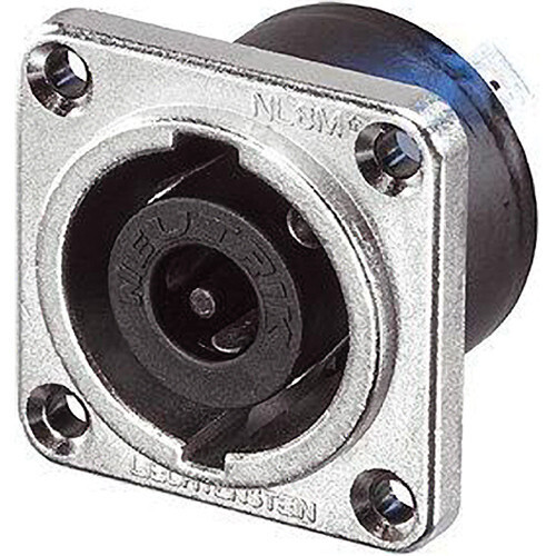 Neutrik NLT8MPXX speakON 8-Pole Male Chassis Connector
#NENLT8MP MFR #NLT8MPXX