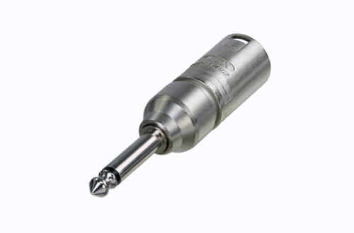 [NA2MP (D2-SW3)] Neutrik NA2MP XLRM to 1/4" TS Adapter MFR #NA2MP
