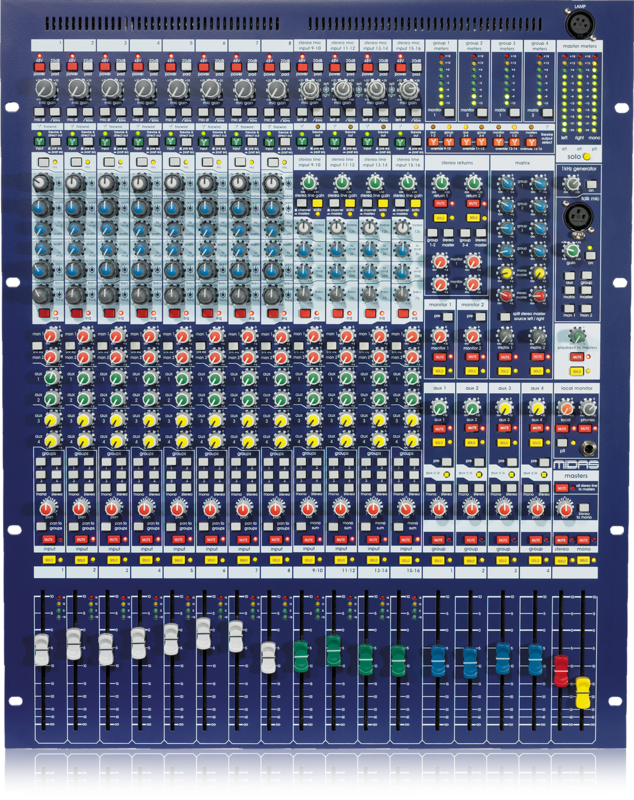 [MIDAS Venice F16R] Midas VeniceF-16R 16-Channel Hybrid Console Mixer
#MIVF16R MFR #VENICE F-16R