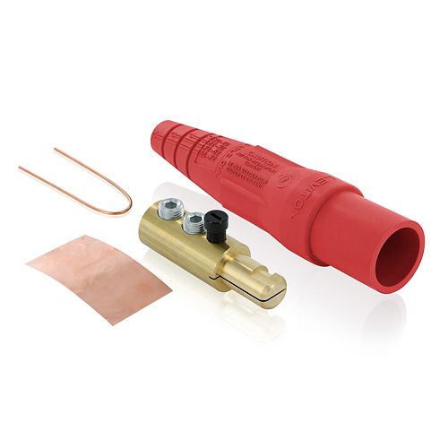 [Leviton LV16D24UR Cam lok] Leviton Cam lok Red Male LV16D24UR