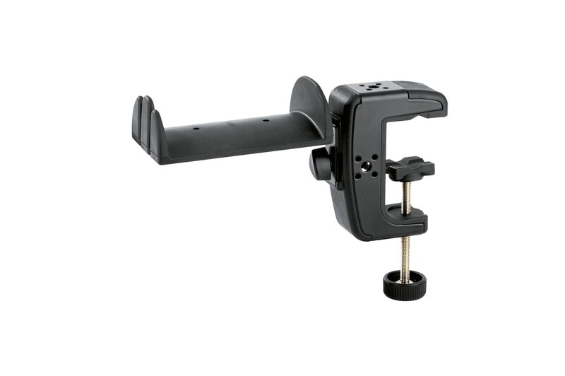 [K&M16085 D2-SW4)] K&M 16085 Table Clamp Headphone Holder
#KM16085B MFR #16085-000-55