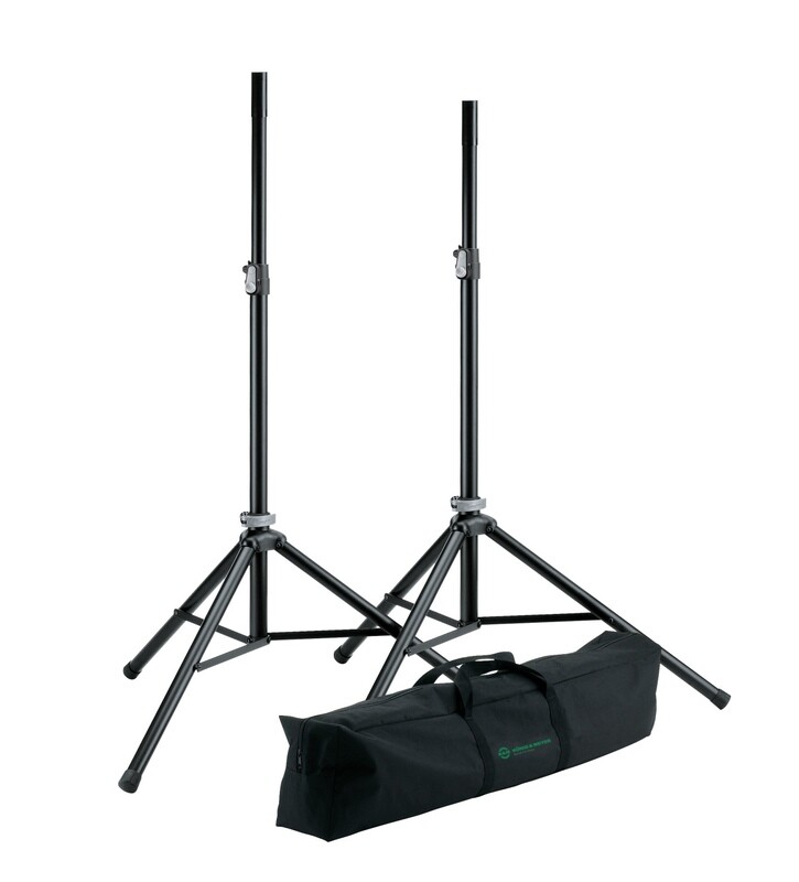 [K&M 21449-000-55] K&M Two Speaker Stands and Carrying Bag Kit #KMSSPCBB MFR #21449-000-55