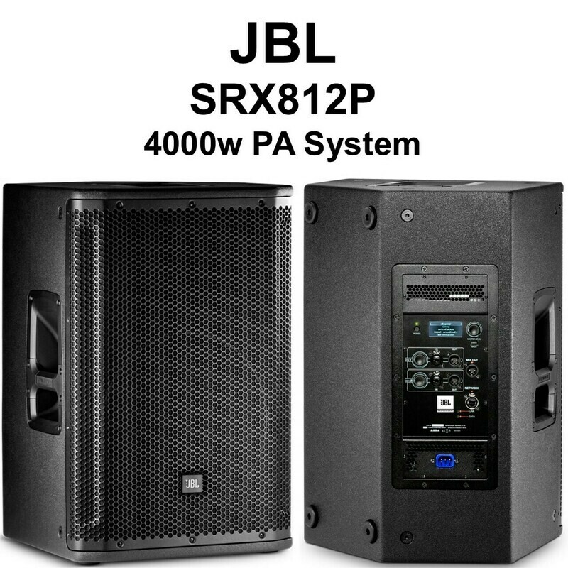 [JBL-SRX812 (D2, U1)] JBL SRX812P 12" Two-Way Bass Reflex Self Powered System
#JBSRX812P MFR #SRX812P