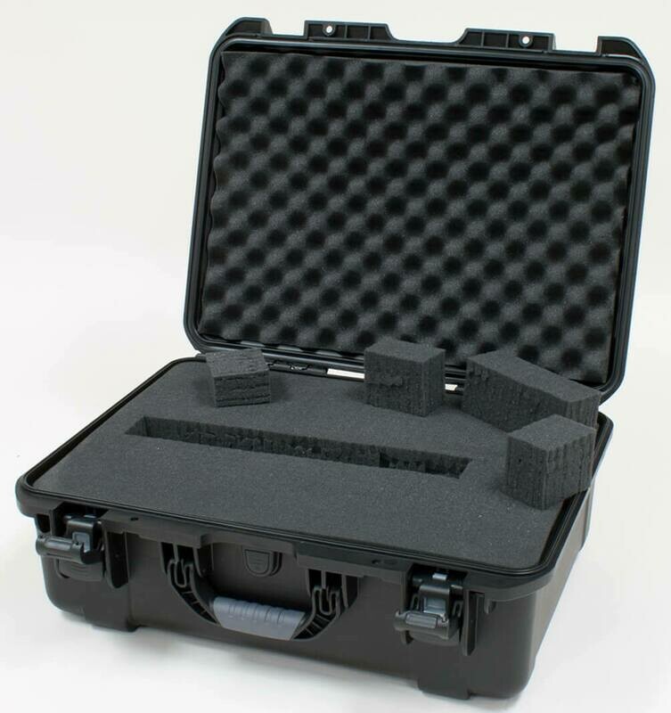 Gator GU-2014-08-WPDF Titan Series Utility Case with Diced Foam - 20" x 14" x 8"