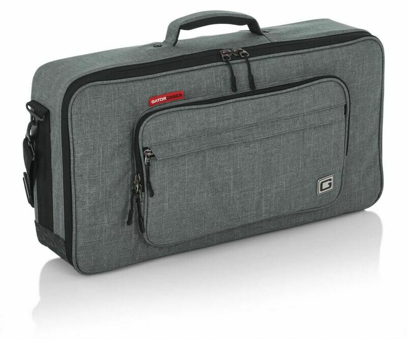 [Gator GT-2412-GRY (U1,D1)] Gator Cases Bag Hold/Carries Mini Keyboards, Mixers, Drum Machines,24"X12" Internal Dims 
#GAGT2412GRY MFR #GT-2412-GRY