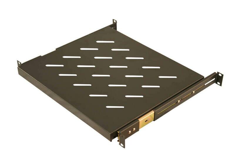 Gator Cases Rackworks 1U Vented Sliding Rack Shelf #GAGRWSHELF1S MFR #GRW-SHELF1SLD