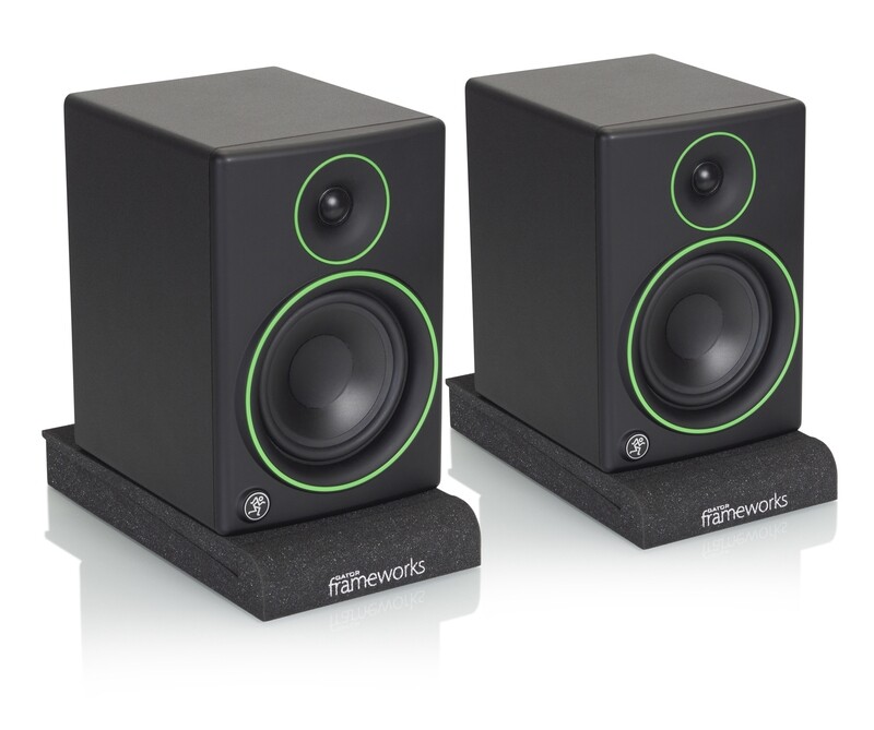 Gator Cases Frameworks Studio Monitor Isolation Pads (Pair, Small)