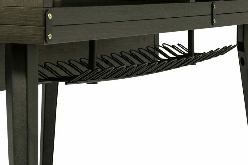 Gator Frameworks GFW-ELITEDESK-BRN Elite Series Main Desk - Dark Walnut