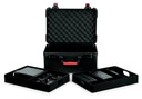 Gator Cases GTSA-MICW7 ATA-Molded Polyethylene Case with 2 Lift-Out Trays for up to 7 Wireless Microphones & Accessories #GAGTSAMICW7 MFR #GTSA-MICW7