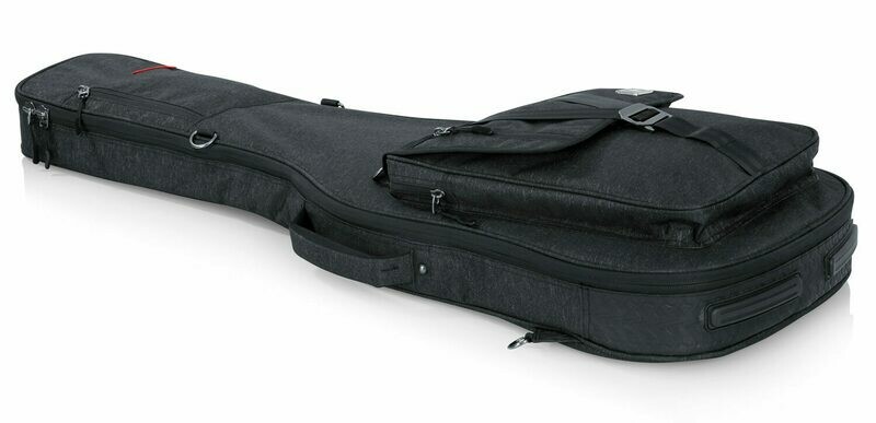 Gator Cases Transit Series Gig Bag for Electric Guitar (Charcoal Black)  #GAGTELECTBLK MFR #GT-ELECTRIC-BLK