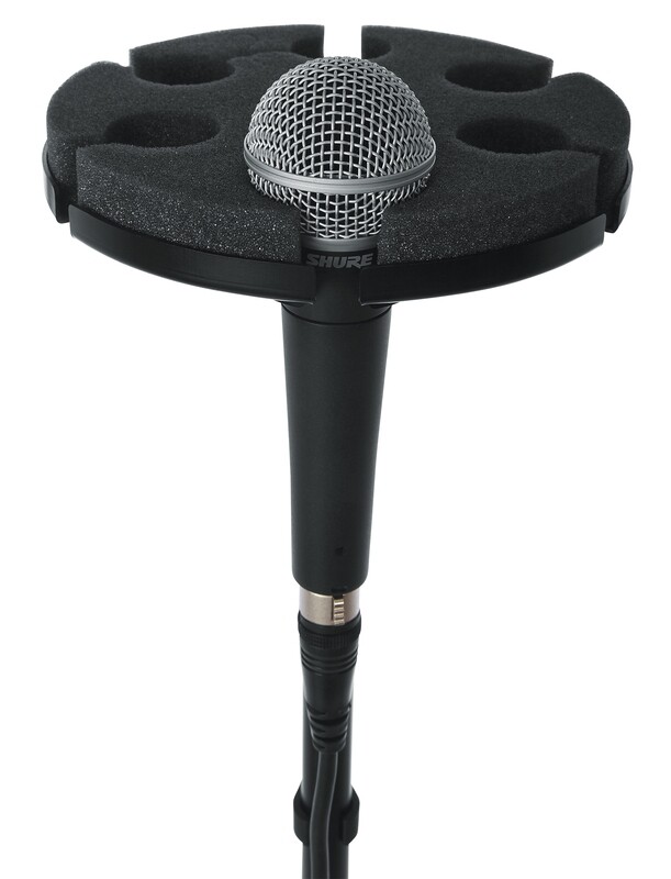 [GFW-MIC-6TRAY] Gator Cases Frameworks Multi Microphone Tray for 6 Mics #GAMIC6TRAY • MFR #GFW-MIC-6TRAY