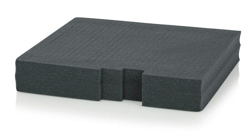 Gator Cases Replacement Diced Foam Block for Rackworks Standard-Depth 2 RU Drawer 
#GAGRWDRWFOM2 MFR #GRW-DRWFOAM-2