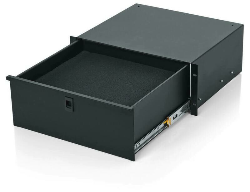 Gator Cases Rackworks 4U Lockable Rack Drawer (with Foam) #GAGRWDRWDF4  MFR #GRW-DRWDF4