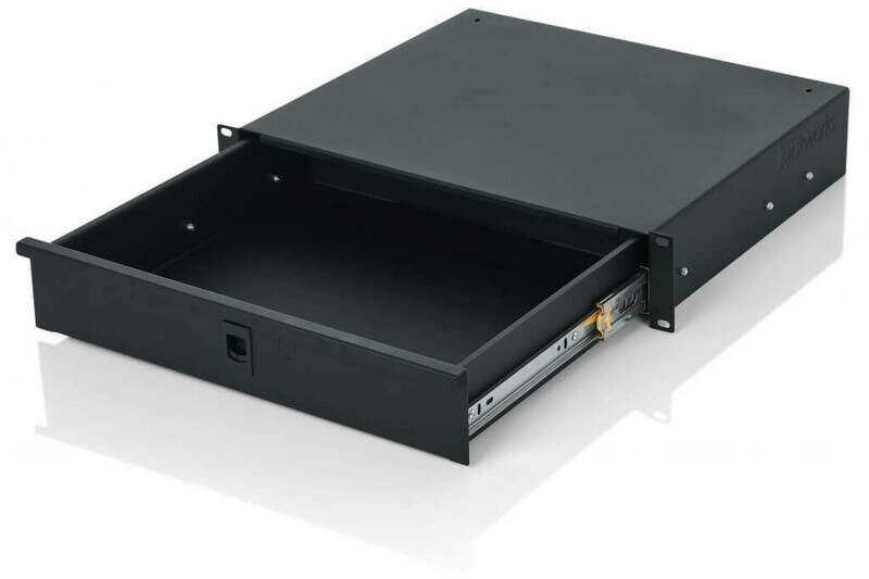 [GATOR GRW-DRW2(D2)] Gator Cases Rackworks 2U Lockable Rack Drawer 
#GAGRWDRW2  MFR #GRW-DRW2
